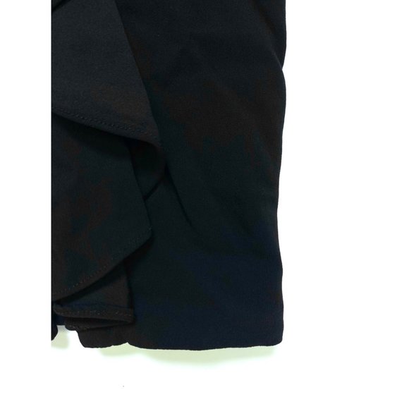Veronica Beard Drew Cascade Ruffle Pencil Skirt - Black - Picture 8 of 10